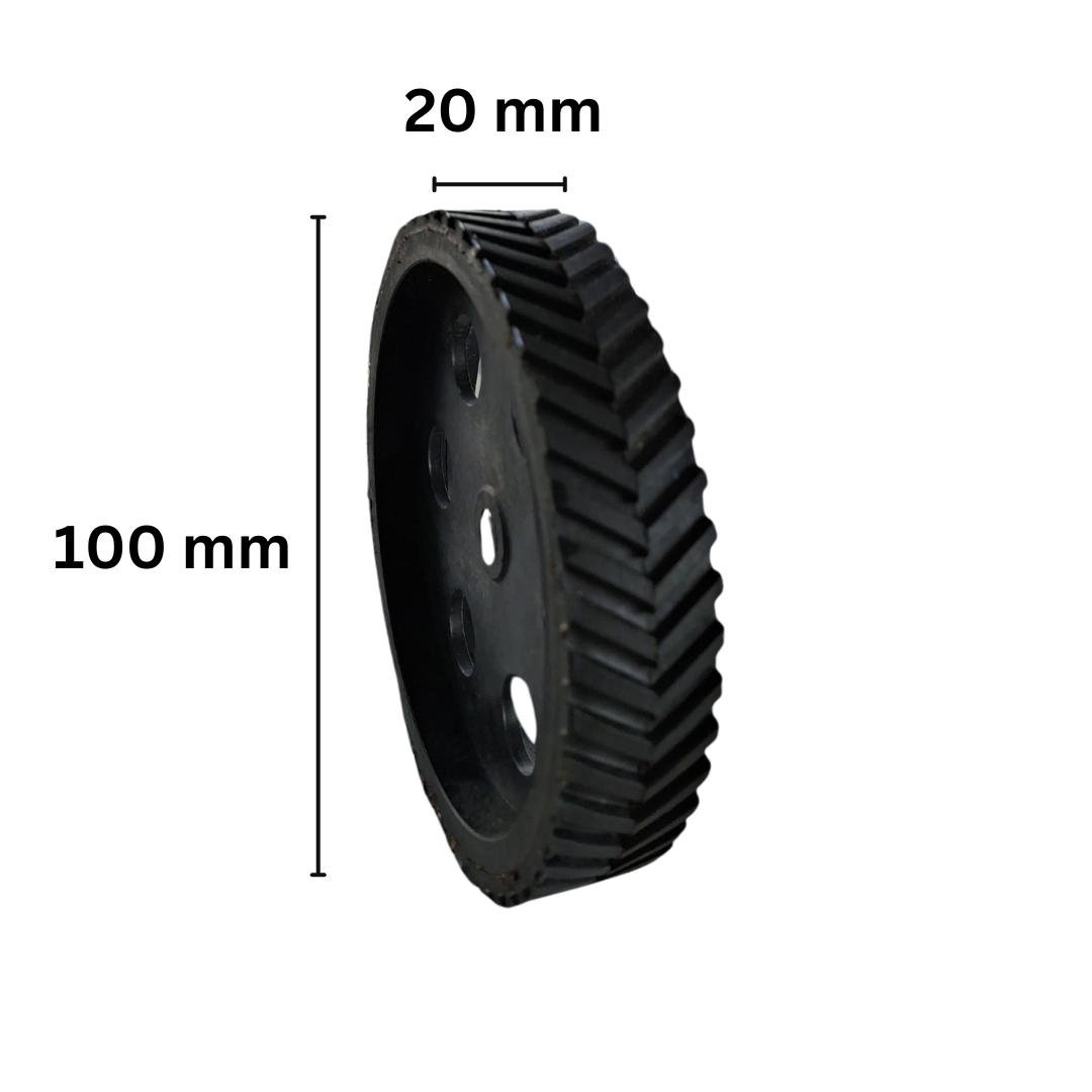110mm RC Car Wheel with Rubber Grip