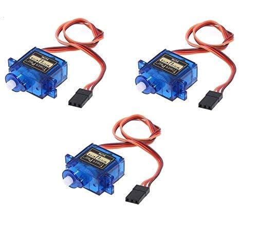 360 Degree Rotation Continuous SG 90 Micro/Mini Servo Motor for RC Planes, Cars and Robots