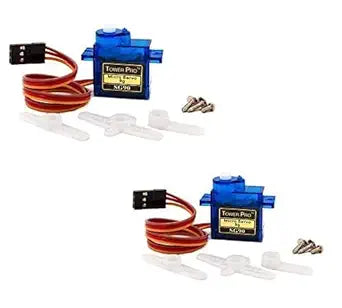 360 Degree Rotation Continuous SG 90 Micro/Mini Servo Motor for RC Planes, Cars and Robots