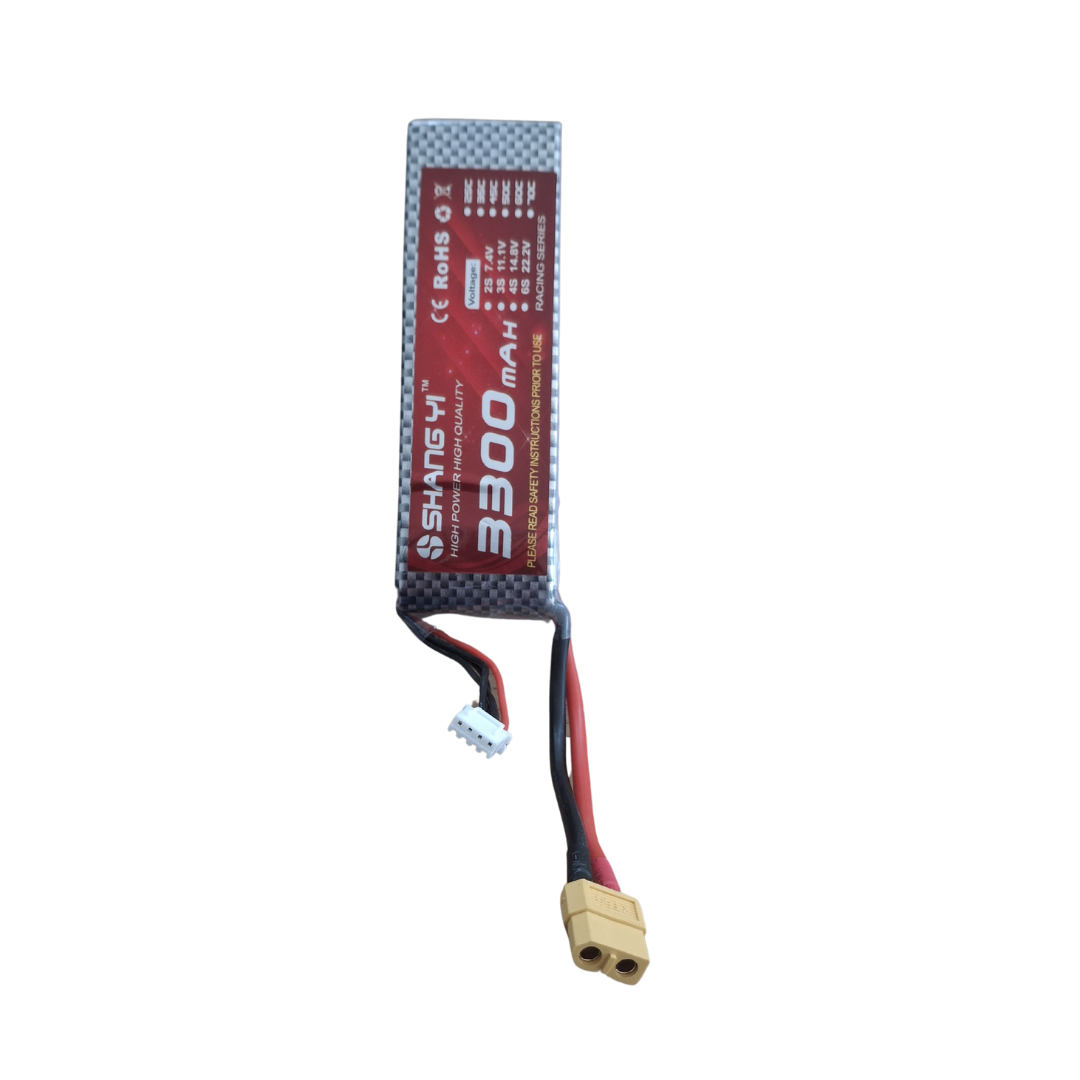 Shangyi 11.1V 3300mAh 3S 35C Lipo Battery With XT60 Plug