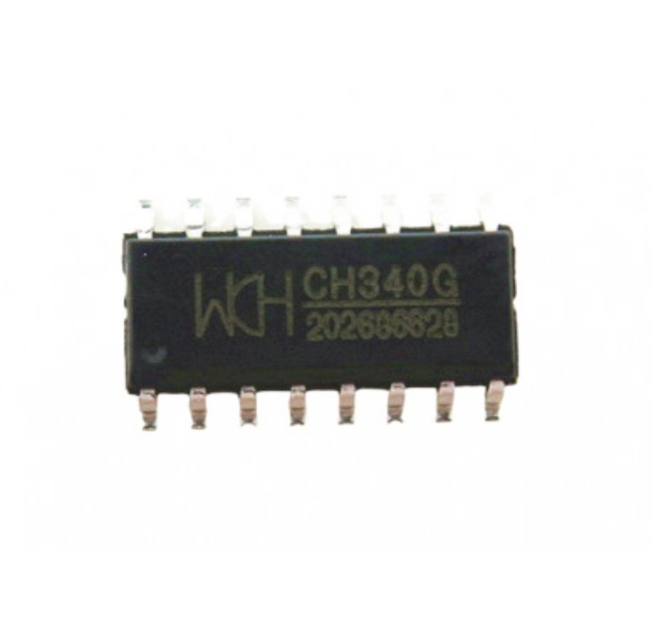 CH340G SOIC16 USB to Serial TTL-RS232 Converter IC | USB to UART Interface Chip